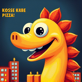 Krosse Krabbe Pizza!