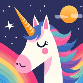 Unicorn at School