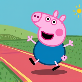 Peppa Pig's Marathon Misadventure