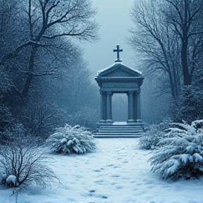 雪落父墓 (Snow Falls on Father's Grave)