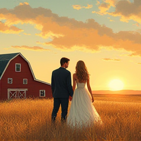 Tying the Knot in Fields of Gold