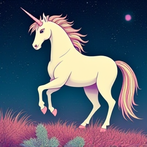 Unicorns in the midnight hour