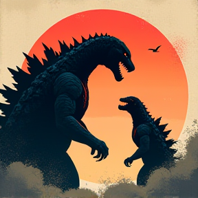 Beastly Battle: Godzilla vs. Dake