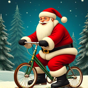 Hey Santa, Not That Bike!