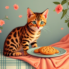 Romeo the Bengal Baker*