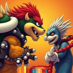 Bowser vs Eggman Rap Battle