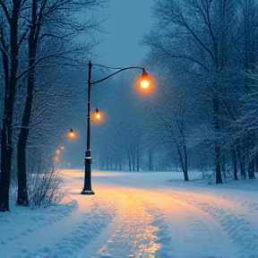 "Lights in the Snow