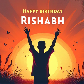 Happy birthday Rishabh