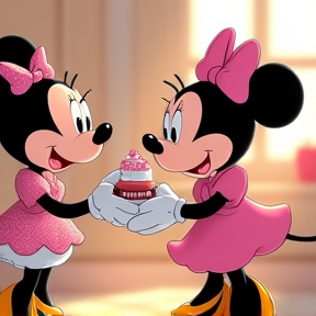 Festa na Confeitaria da Minnie