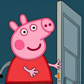 Kim la Reine des Peppa Pig