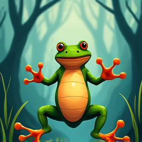 jumping frog