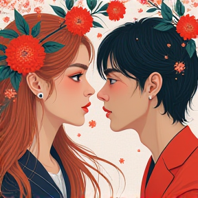 꽃 키스 (Flower Kiss)