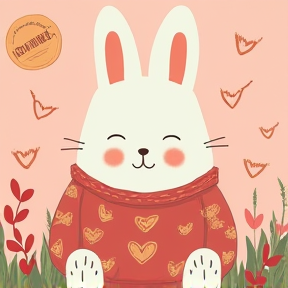 Korean Bunny Love