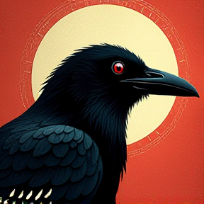 The black raven