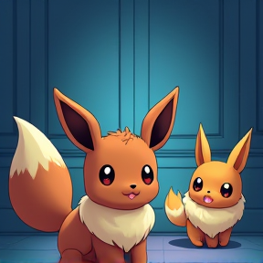 Sleepless Eevee