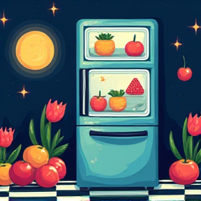 refrigerator 