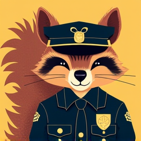 Officer Zoey Squirrel