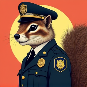 Officer Zoey Squirrel