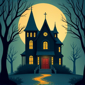 Mirabel and the haunted house