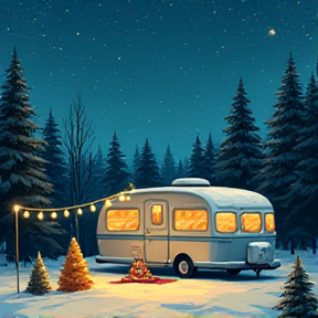 Christmas in our little rv