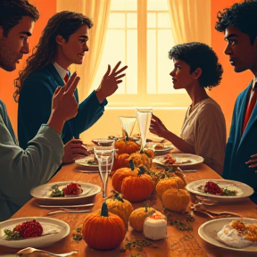 Thanksgiving table talk