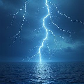 Thunder Strikes the Sea