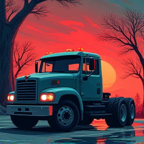 David Simon and the Ghost Truck