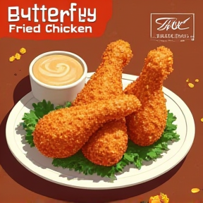 Cluck Sarap Butterfly Fried Chicken