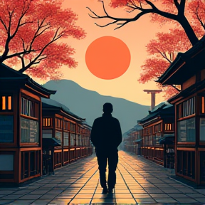 Alone in japan