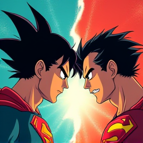 Superman vs Goku