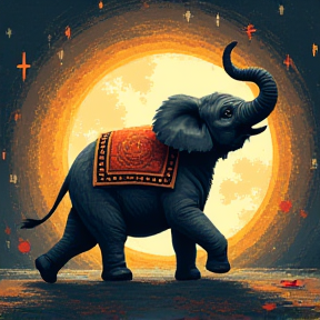 the dancing elephant