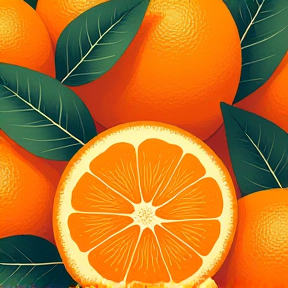 sweet tangy oranges