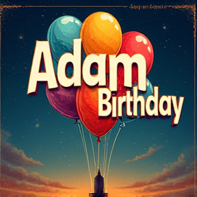 Adam birthday