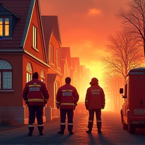 Helden der Feuerwehr Mitte