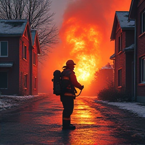 Helden der Feuerwehr Mitte