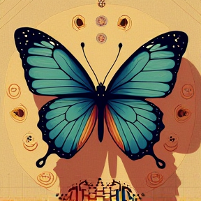 Butterfly mind like