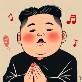 Kawaii Kim Jong Un