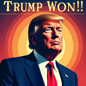 TRUMP WON!!!!