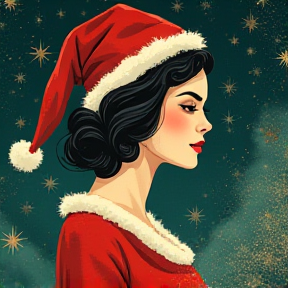 christmas opera lady