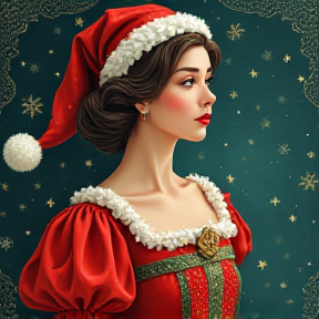 christmas opera lady