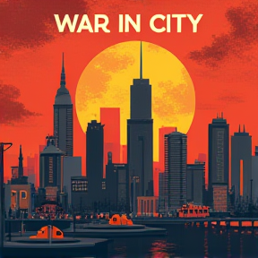 War in city 