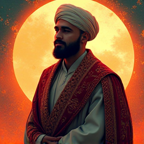 The beloved king Mohammed 5 