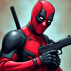 Deadpool e a glock