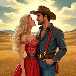 Bluegrass Barbie and Country Ken