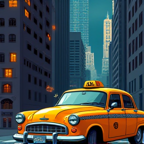 Taxi in New York