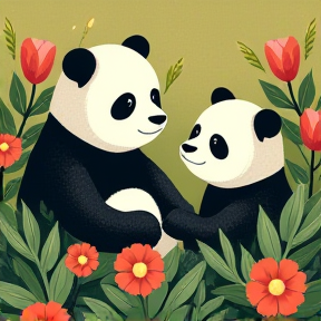 Charming Pandas