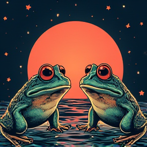 Frog Lickin’ Party Vibes