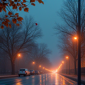 Raindrops on Lonely Streets