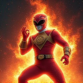 Power Rangers Flame On