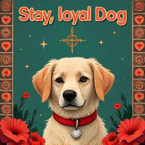 Stay, loyal Dog